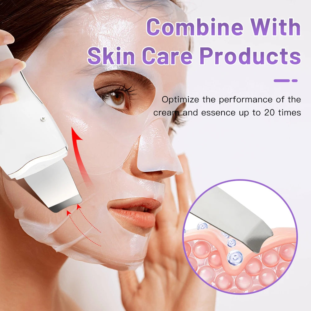 SOLVEA™ Ultrasonic Skin Scrubber