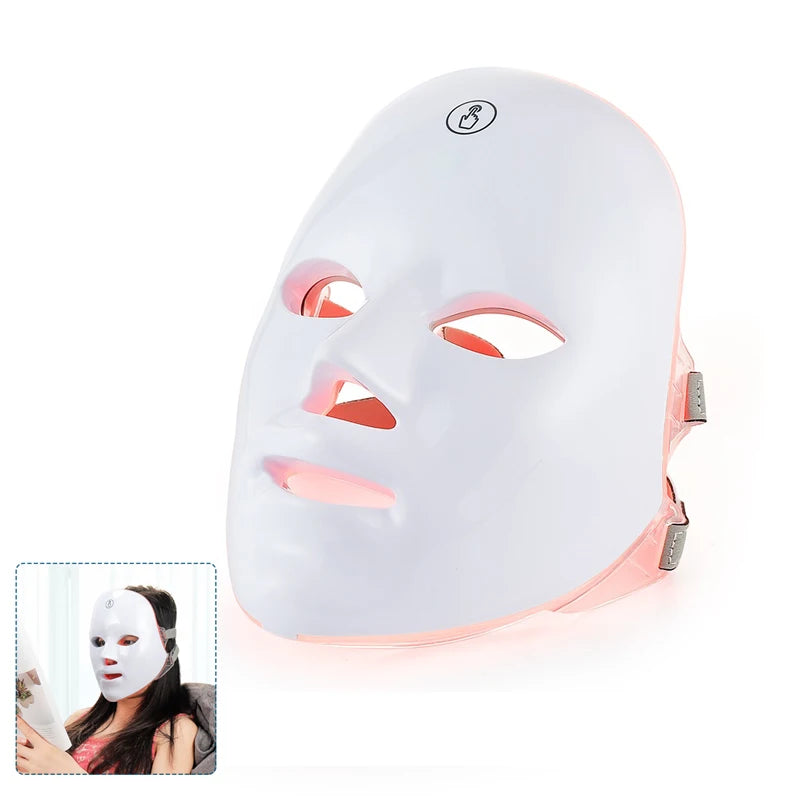 SOLVEA™ Red Light Mask & Neck Red Light Therapy Mask For Skin