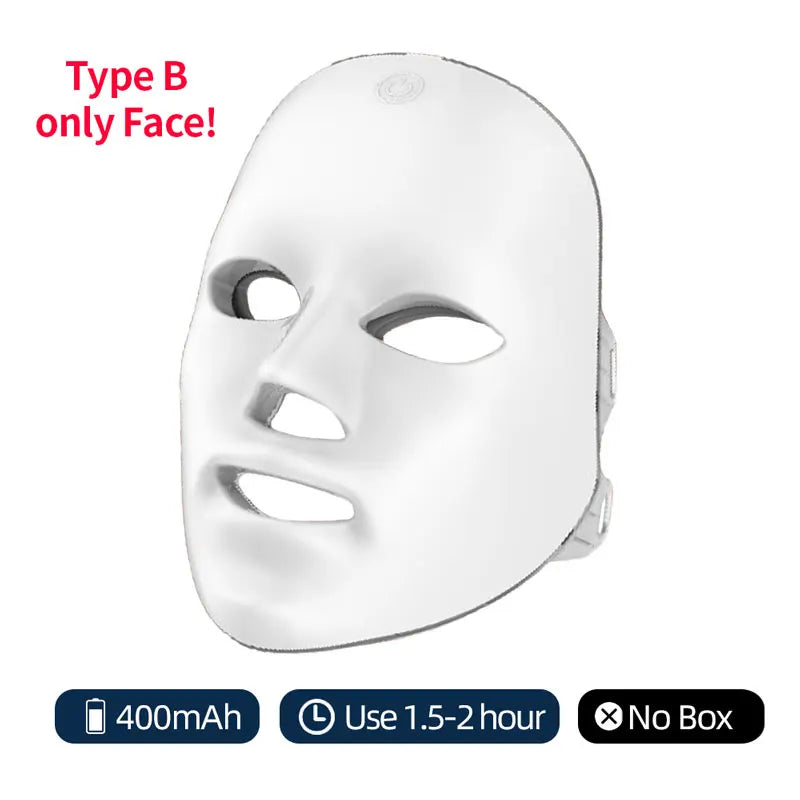 SOLVEA™ Red Light Mask & Neck Red Light Therapy Mask For Skin