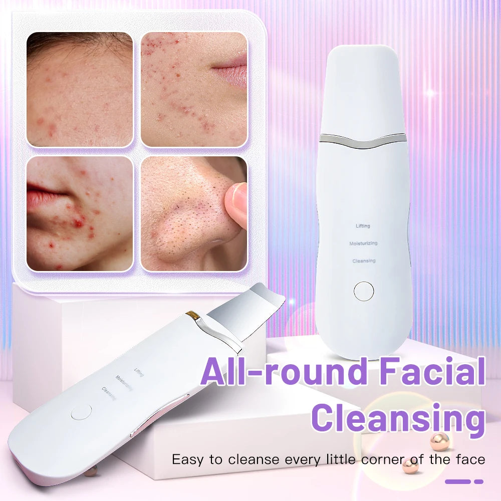 SOLVEA™ Ultrasonic Skin Scrubber
