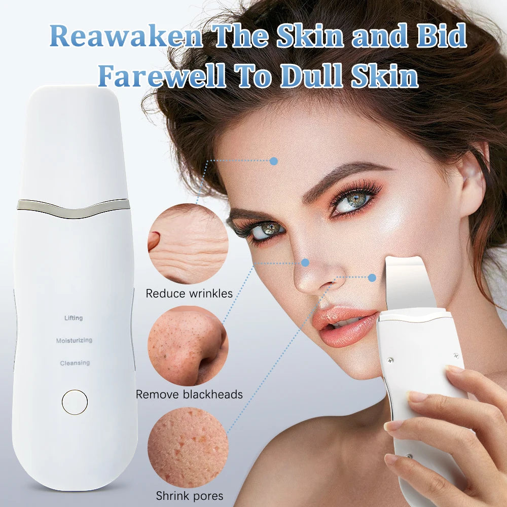 SOLVEA™ Ultrasonic Skin Scrubber
