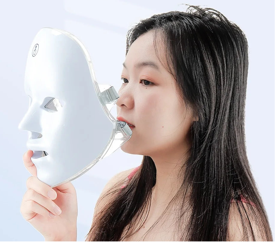 SOLVEA™ Red Light Mask & Neck Red Light Therapy Mask For Skin